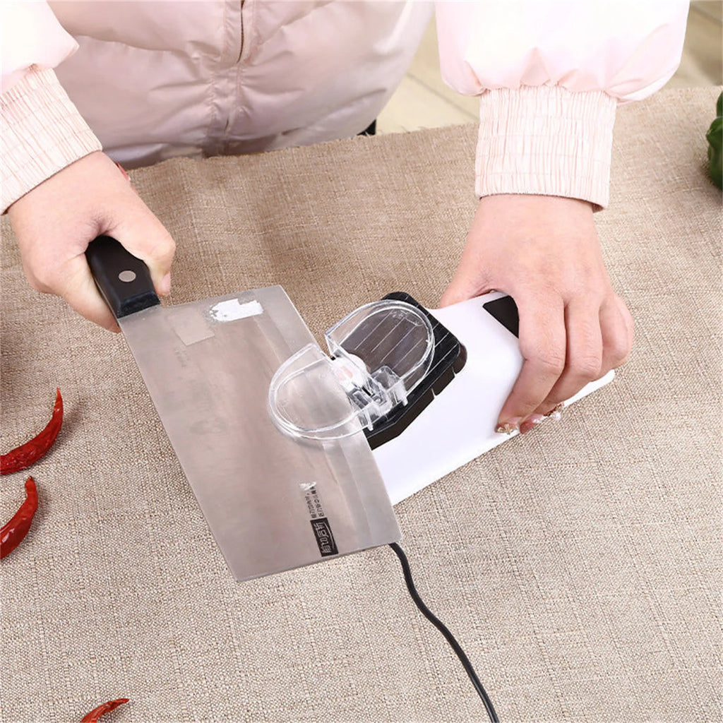 Electric Kitchen Knife Sharpener Tool Professional Knife Sharpener Fast Sharpening For Restaurant Home Kitchen Gadget
