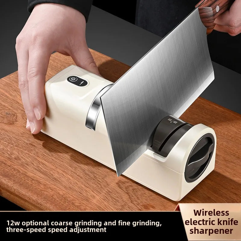 Kitchen Electric Knife Sharpener Charging Multi Functional Small Automatic Sharpener Stone Tool Household Knife Sharpener