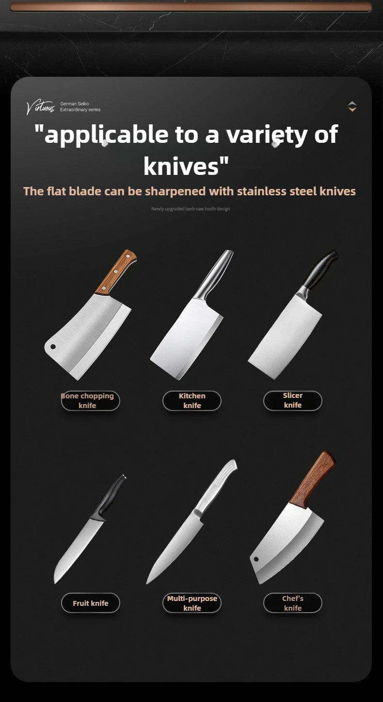 Kitchen Electric Knife Sharpener Charging Multi Functional Small Automatic Sharpener Stone Tool Household Knife Sharpener