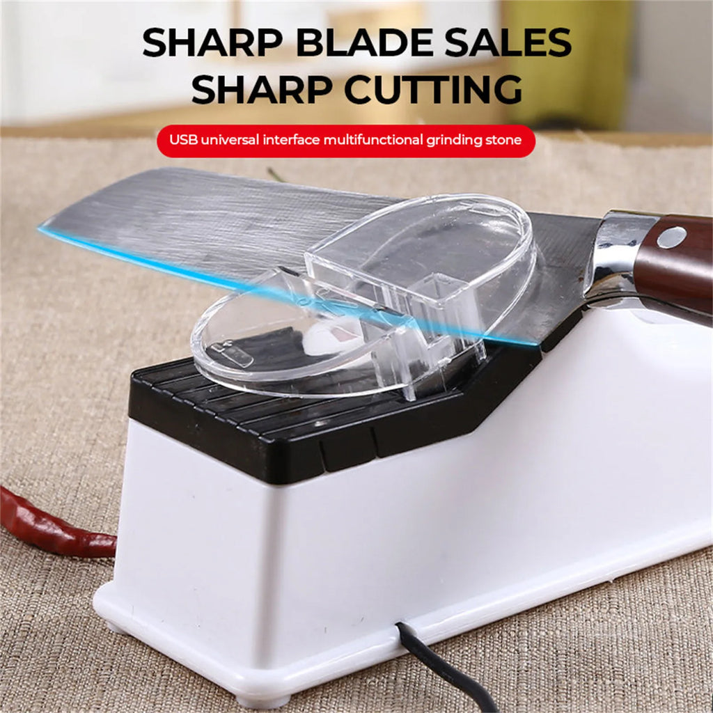 Electric Kitchen Knife Sharpener Tool Professional Knife Sharpener Fast Sharpening For Restaurant Home Kitchen Gadget