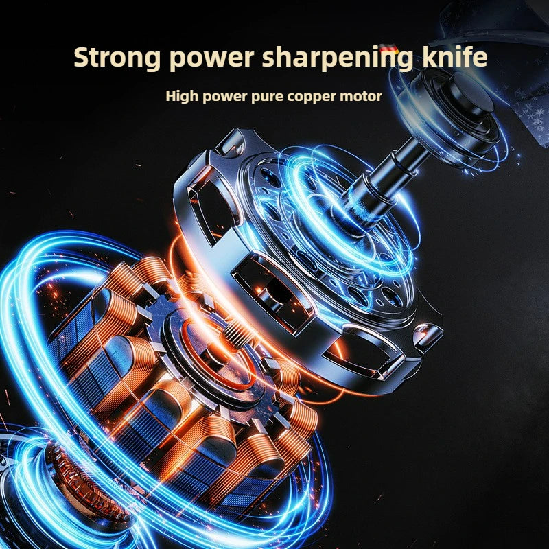 Kitchen Electric Knife Sharpener Charging Multi Functional Small Automatic Sharpener Stone Tool Household Knife Sharpener
