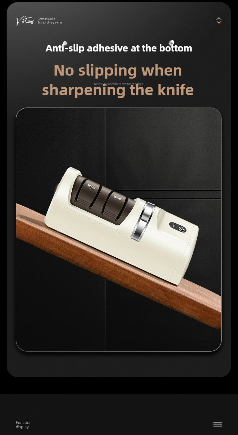 Kitchen Electric Knife Sharpener Charging Multi Functional Small Automatic Sharpener Stone Tool Household Knife Sharpener