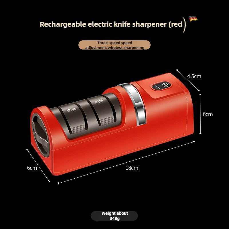 Kitchen Electric Knife Sharpener Charging Multi Functional Small Automatic Sharpener Stone Tool Household Knife Sharpener