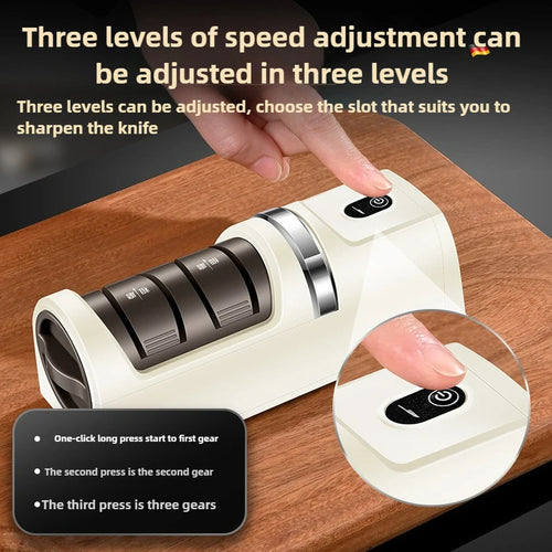 Kitchen Electric Knife Sharpener Charging Multi Functional Small Automatic Sharpener Stone Tool Household Knife Sharpener